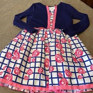 Used girls dress size 7 by sweet heart